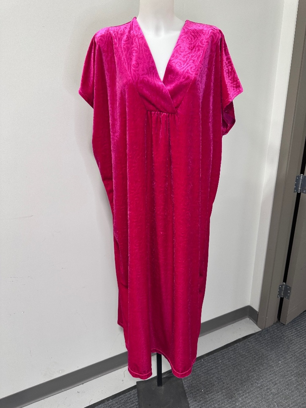 1960s Velour Muumuu